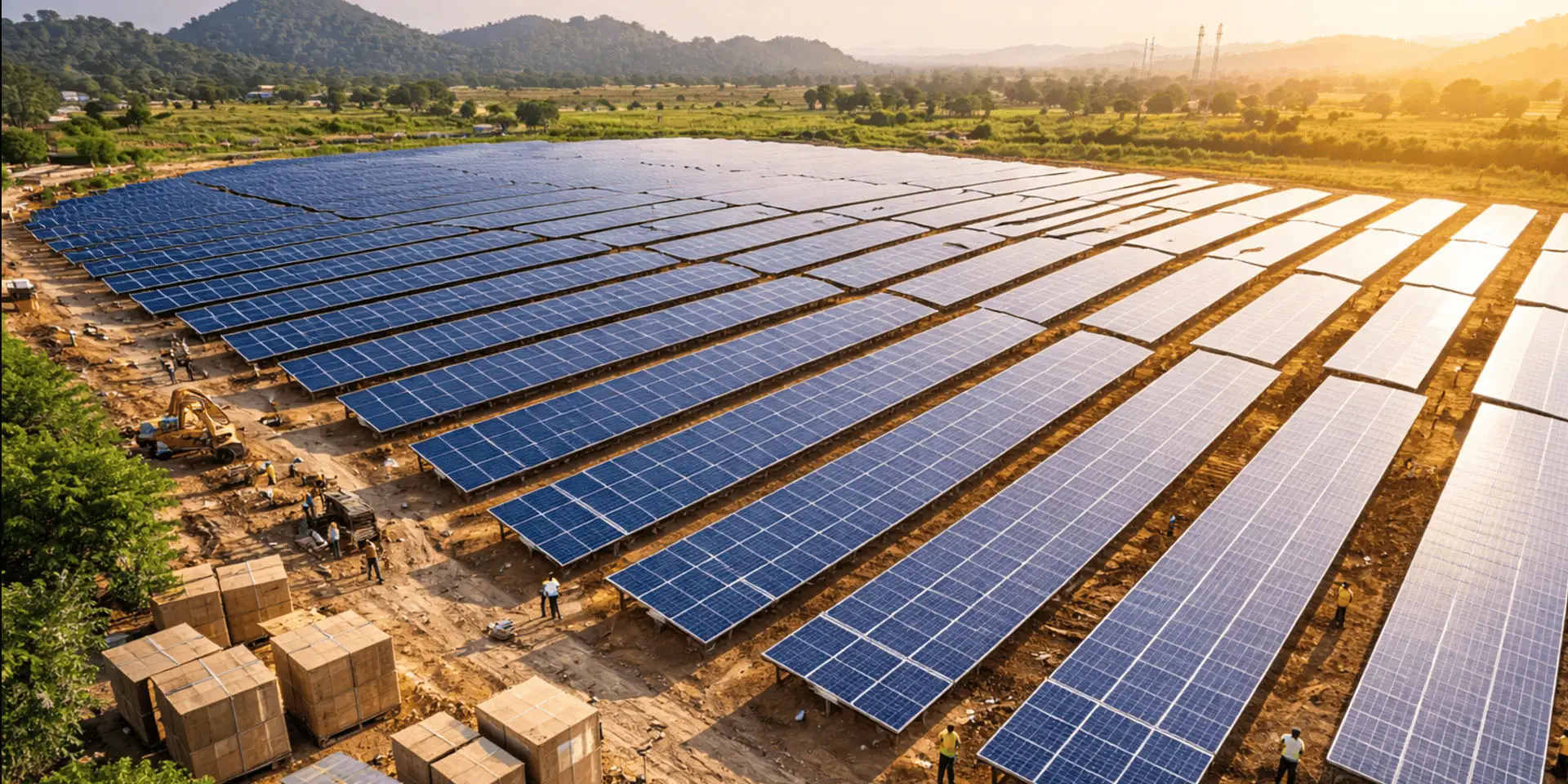 Ground Mounted Solar, Built with Engineering Excellence.